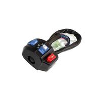 Motorcycle Handlebar Control Switch Assembly Universal Horn Button Turn Signal Fog Lamp Light Start Handlebar Controller Switch For ATV Motorcycle Pit Dirt Bike