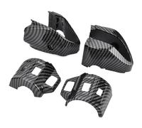 Motorcycle Handlebar Control Switch Housing Cover Cap Compatible With 125 150 Models From 2014 To 2023 And Sprint 150 Models From 2016 To 2023(Carbon fiber look)