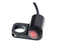 Motorcycle Handlebar Control Switch Motorcycle 22mm Handlebar Switch Scooter ATV 12v Push ON OFF Switches 2 Button In 1