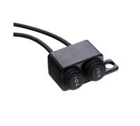 Motorcycle Handlebar Control Switch Motorcycle Handlebar Switches On/off Button Connector Push Dual Button Switch For Motorbike ATV Scooter