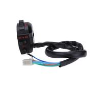 Motorcycle Handlebar Control Switch Motorcycle Motorbike ATV Handlebar Left Side Control Switch High/Low Beam Light Turn Signal Horn Switches For XL XR