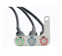 Motorcycle Handlebar Control Switch Motorcycle Switch Handlebar Adjustable Mount Switches ON-OFF Buttons For Headlight Horn Turn Signle LED