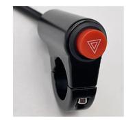 Motorcycle Handlebar Control Switch Universal Motorcycle Button ON OFF Control Switch Handlebar Flashes Headlight Signal Lamp Hazard Light Switches Moto Accessories