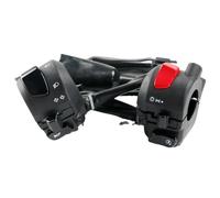 Motorcycle Handlebar Control Switch With Harness Compatible With DR150 Models For Horn Turn Headlight Electrical Start Functions(Left and Right)