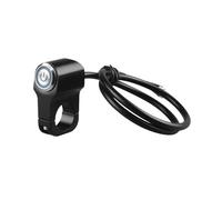Motorcycle Handlebar Controller Switch 22mm 7/8in Motorcycle Handlebar Headlight Switch With Light Fog Spot Light Momentary Button Switch Motorbike Accessories
