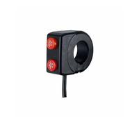 Motorcycle Handlebar Controller Switch Motorcycle Control Headlight Horn Two Function Switch 22mm Handlebar Tube Diameter Universal Modification Accessories