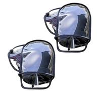 Motorcycle Handlebar Cover, Winter Bicycle Mountain Bike Handlebars Covers, T-shaped & Flat Handlebars Outdoor Waterproof Motorbike Handlebar Mittens, Small Bicycle Folding Glove