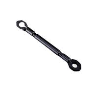 Motorcycle Handlebar Cross Bar Reinforced Thick Front Balance Modification Parts Handlebar Drag Bar(Black)