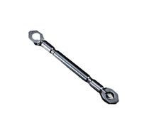 Motorcycle Handlebar Cross Bar Reinforced Thick Front Balance Modification Parts Handlebar Drag Bar(Gray)