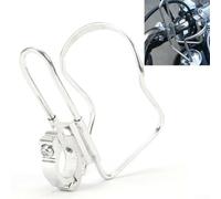 Motorcycle Handlebar Drink Cup Holder Aluminium Alloy Beverage Bottle Mount Bracket for 7/8 to 1 Inch Bars Secure Storage for Riding Camping and Daily Commute Travel