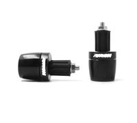 Motorcycle Handlebar End Cap Grip, Motorbike Grips End Cap For Universal Universal 7/8" 22MM-black