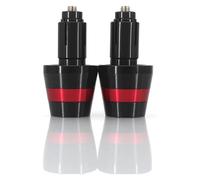 Motorcycle Handlebar End Plug For D&ucati For Mon&ster 620 659 695 696 796 797 797+ 800 821 For Stealth For Stripe Motorcycle Handlebar Ends Bar Weights Accessories(1 Pairs Red-b)