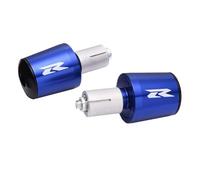 Motorcycle Handlebar Ends Motorcycle Handle Bar End Grips Caps Motorcycle Handlebar Grips Handles Ends Cap Plugs For Suzuki For GSXR 125 150 250 600 750 1000 Bicycle Handlebars Bar End Plugs(Blue)