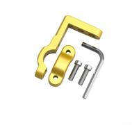 Motorcycle Handlebar Expansion Bracket, Aluminium Navigation Device Mount for lighting Adapter for Front Handlebars Fit(Gold)
