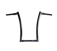 Motorcycle Handlebar Fit For 883 Softail Bobber Chopper Sportster Touring Dyna Fat Boy 14" 16 ''18" Rise Handlebars 1'' Motorcycle Handlebar Crossbar(Black 18inch)
