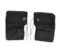 Motorcycle Handlebar Gloves for Winter, 1 Pair Windproof Hand Protectors for Scooter Snowmobile and Snow Bike, Warm Oxford Cloth Muffs with 6.3 Inch Handlebar Opening (For Handlebar Mouth 16cm/6.3in)