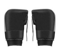 Motorcycle Handlebar Gloves, Motorcycle Muffs 1Pair Motorcycle Handlebar Muffs Waterproof Mitts Snowmobile Gloves Thermal E-Bike Cycling Motorbike(Small Mouth)