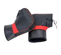 Motorcycle Handlebar Gloves Muff For Cold Weather Riding Mittens Windproof E-Bike Handguards Hand Protectors Covers 2pcs Warm Handle Cover Handlebar Bicycle Pogies Mitts Winter Thermal Cycling Hand