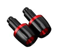 Motorcycle Handlebar Grips Ends Cap End Plug For Suzuki For Bandit GSF 250 600 650 1200 1250 S N ABS For Bandit Motorcycle Bar End Plugs(RED)
