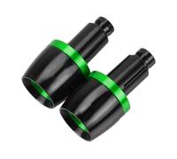 Motorcycle Handlebar Grips Ends Handle Bar Cap End Plug For Suzuki For Bandit GSF 250 600 650 1200 1250 S N ABS For Bandit Motorcycle Bar End Plugs(GREEN)