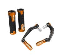 Motorcycle Handlebar Grips Guard Brake Clutch Levers Protector For Ducati Multistrada 950 1260 1200 Enduro Pro S D Pikes Peak handle plug(Orange)