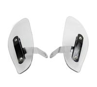 Motorcycle Handlebar Guard For Touring FLHT FLHX 1996-2013 Motorcycle Hand Guards 8mm 10mm Motocross Handle Protector Windshield Handguard(Transparent)