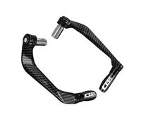 motorcycle handlebar guard levers For Hon@&da CB190 Motorcycle CNC Aluminium 7/8"22MM Handlebar Brake Clutch Lever Hand Guard Protector(Black Lever Guard)