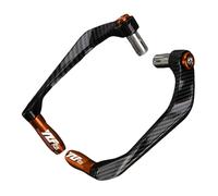 motorcycle handlebar guard levers For YZFR125 2021 2020 2019 2018 2017 Motorcycle 7/8" 22mm Handlebar Brake Clutch Levers Protector Guard(Orange Lever Guard)