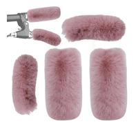 Motorcycle Handlebar Hand Guards - Soft Windproof Grip Pad Covers | Thermal Protection for Motorcycle Scooter Snowmobile ATV - Winter Bicycle Driver Hand Protection All Weather