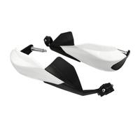 Motorcycle Handlebar Hand Guards with Wind Deflector for Off Road Riding and Defense Heavy Duty Bike Handle Protectors