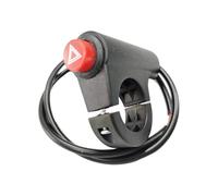 Motorcycle Handlebar Hazard Light Switch Warning Emergency Lamp Switch 7/8" Easy Installation Push Button Switch For ATV