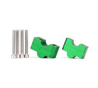 Motorcycle Handlebar Heightening Code Riser Mount Clamp Adapter For KAWASAKI For NINJA650 Z650 2017-2024 Extension Stem(Green)