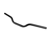 Motorcycle Handlebar, KIMISS 25mm/1.0" Drag Bar Custom Steel Handlebars Universal for XL 883 1200 (Black) (Black)