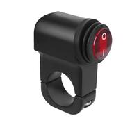 Motorcycle handlebar light switch waterproof headlight fog light spotlight aluminum alloy material 12V(Single switch)