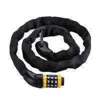 Motorcycle Handlebar Lock 65-150cm Multi-Length Bike Chain Lock 5 Digit Code Combination Anti-Theft Bicycle Motorcycle Motorbike Lock Security(120cm)