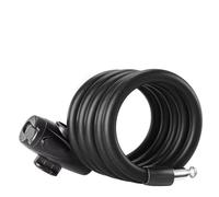 Motorcycle Handlebar Lock Anti-Freeze Bicycle Steel Cable Lock 120/150cm Portable Security Anti-Theft Scooter with Bracket Keys Motorbike Lock Security(About 150cm)