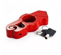 Motorcycle Handlebar Lock Fit for Honda PCX125 PCX150 PCX 125 150 Motorcycle Handlebar Lock Heavy Duty Steel Anti-Theft for Outdoor Motorbike Lock Security(Red)