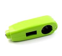 Motorcycle Handlebar Lock Grip Caps Lock Universal Motorcycle Scooter Handlebar Safety Brake Throttle Anti Theft Protection Security Locks Motorbike Lock Security(Green)