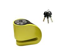 Motorcycle Handlebar Lock Motorcycle Roulette Zinc Alloy Lock Mountain Scooter Brake Disc Three Brass Keys Motorbike Lock Security(2023 Green)