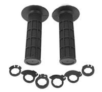 Motorcycle Handlebar Lock-on Grips 7/8 Inch 22mm Non-slip Metal Clamp Set | Left and Right Grips Included, Stable Throttle Control, Tool-free Swap, Suitable for Dirt Bikes and Wet Conditions