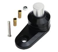 Motorcycle Handlebar Lock - Theft Grip Handle Lock | Throttle Brake Lever Locker Red | Electric Vehicles Accessories Parking in Hexagonal Shape for Anti Rolling Best for Moped Scooter Bike