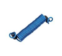 Motorcycle Handlebar Lock Universal 150cm Motorcycle Scooter Anti Thief Security Alarm Disc Lock Spring Reminder Cable Motorbike Lock Security(Blue)