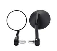Motorcycle Handlebar Mirror 360 Degrees Ball-Type Adjustment Bar End Mirrors Universal 7/8” Rearview Part Motorcycle Mirrors(Round)