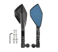 motorcycle handlebar mirror For TRX850 TRX 850 1996-2000 1997 1998 1999 Motorcycle CNC 8mm 10mm Mirror Rearview Rear View Side Back Mirrors UN&IVE&RSAL(Blackone)