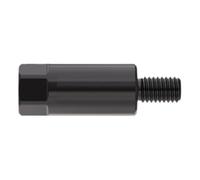 Motorcycle Handlebar Mirror Screws Aluminum Alloy Hight Extender Rustproof | Handlebar Mirror Height Extender for Motorcycle Bicycle Rearview Mirror 35mm C