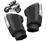 Motorcycle Handlebar Mittens - Windproof Snowmobile Gloves | Waterproof Handlebar Mitts, Snowmobile Gloves, Winter Thermal E-Bike Cycling for Motorbike, Scooter