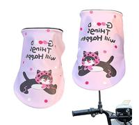 Motorcycle Handlebar Muffs, Sun Protection Handlebar Mitts, Sun Protection Grip Covers for Scooter Motorbike Tricycles Electric Vehicles Adults Riders Adventure Bikers