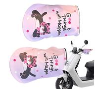 Motorcycle Handlebar Muffs | Sun Protection Handlebar Mitts,Sun Protection Motorbike Grip Mittens for Scooter Motorcycle Tricycles Electric Vehicles Adults
