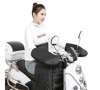 Motorcycle Handlebar Muffs Waterproof Windproof Bike Gloves Universal Motorbike Grip Handlebar Gloves Winter Thick Thermal Cycling Gloves Snowmobile Scooter Hand Warmer Mittens for Women Men