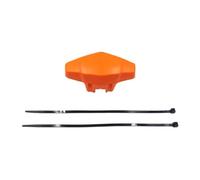 Motorcycle Handlebar Pad Chest Protector Sponge Buffer Steering Guard Compatible With SXF EXC XC 50-690 Motocross(Orange)